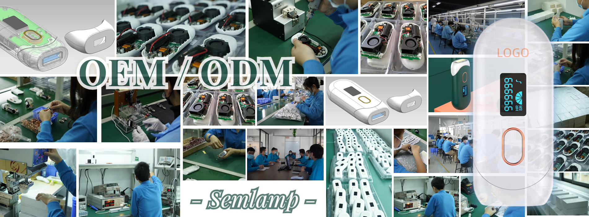 Semlamp IPL hair removal devices B080 ODM
